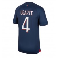 Stroje piłkarskie Paris Saint-Germain Manuel Ugarte #4 Koszulka Podstawowej 2023-24 Krótki Rękaw